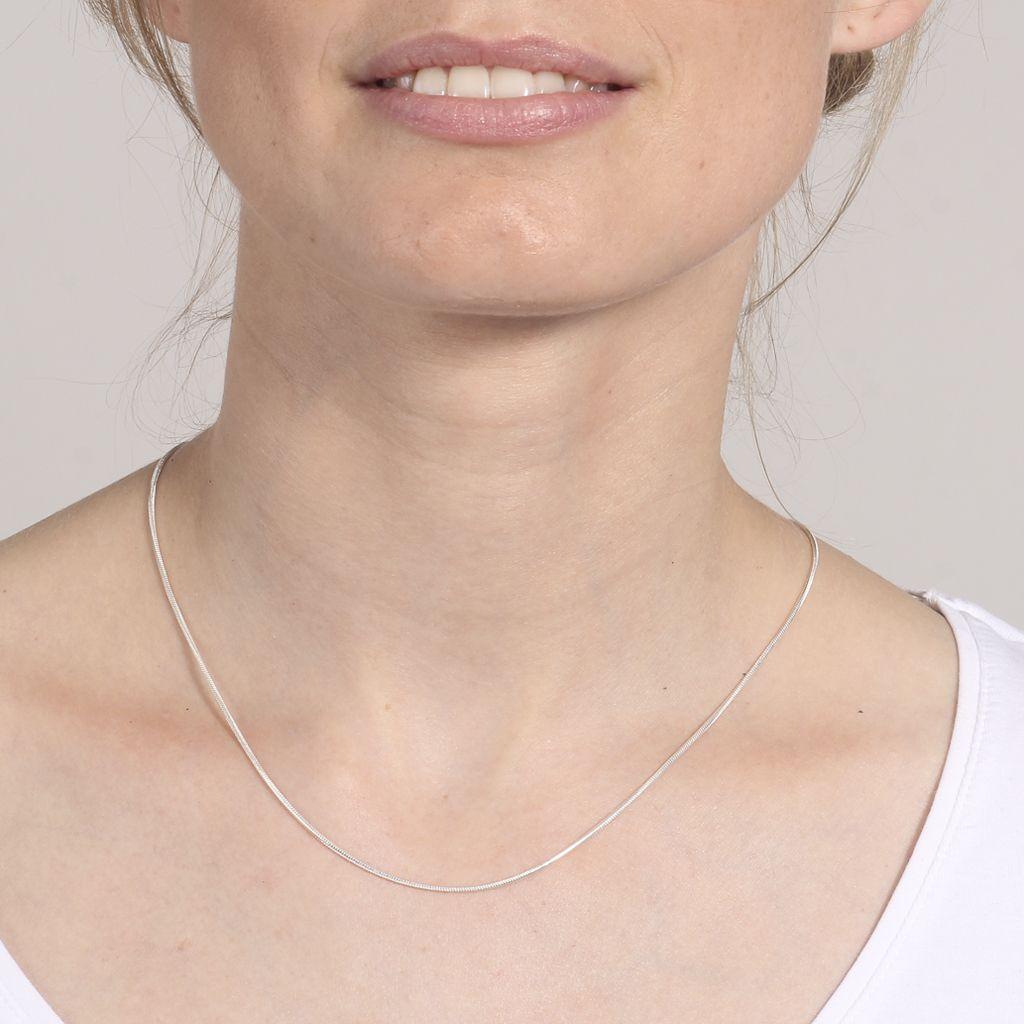 DUR Schmuck Schlangenkette Silber 925/- 42cm (1,2mm) K1994 – Bild 1
