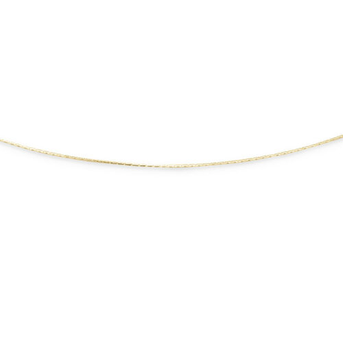 DUR Schmuck feine Kette Haferkorn Silber 925/- vergoldet - 42cm (K2534)