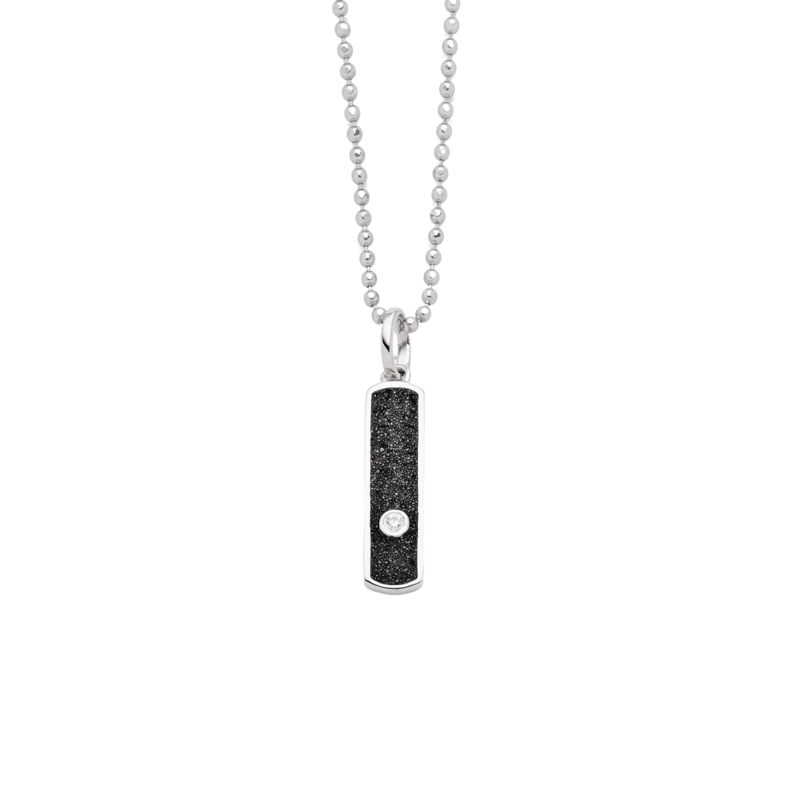 DUR Schmuck Anhänger NORDLICHT Lavasand Zirkonia Silber 925/- rhodiniert (P4593) – Bild 1
