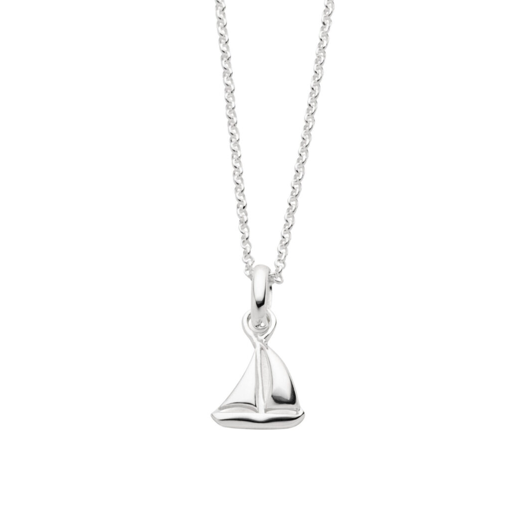DUR Schmuck Kette AHOI ca 10mm x 17mm, poliert, Silber 925/- 45cm (K2846)