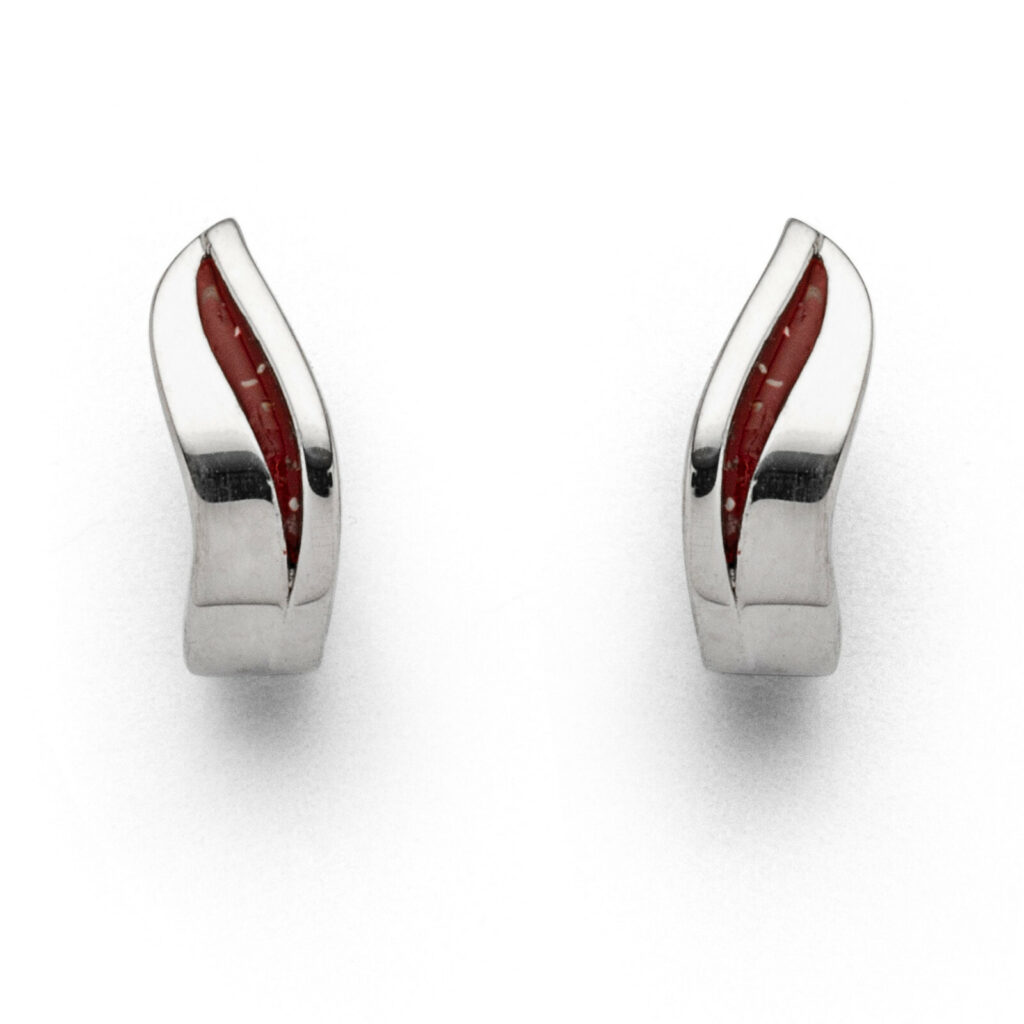 DUR Schmuck Creole SILBERSCHWEIF Korallensand, Silber 925/-rhod. (O5310)