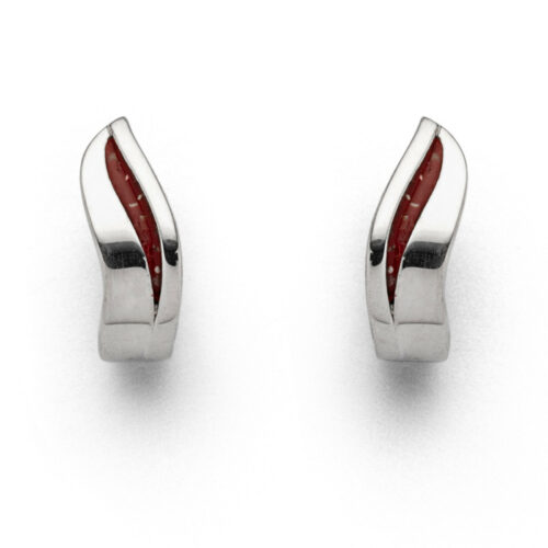 DUR Schmuck Creole SILBERSCHWEIF Korallensand, Silber 925/-rhod. (O5310)