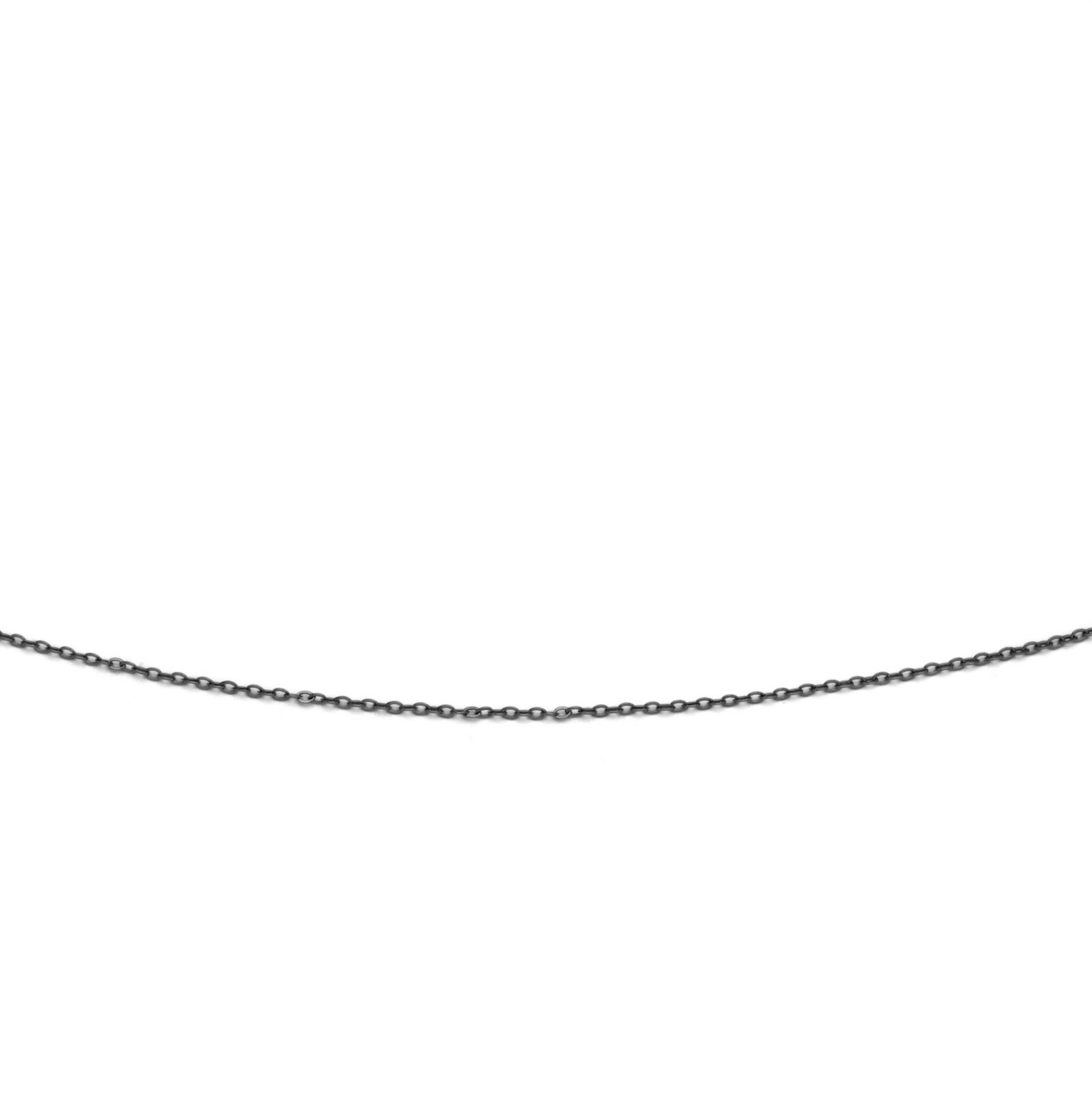 DUR Schmuck geschliffene Ankerkette Silber 925/- anlaufgeschützt 40+5cm (K2342) – Bild 1