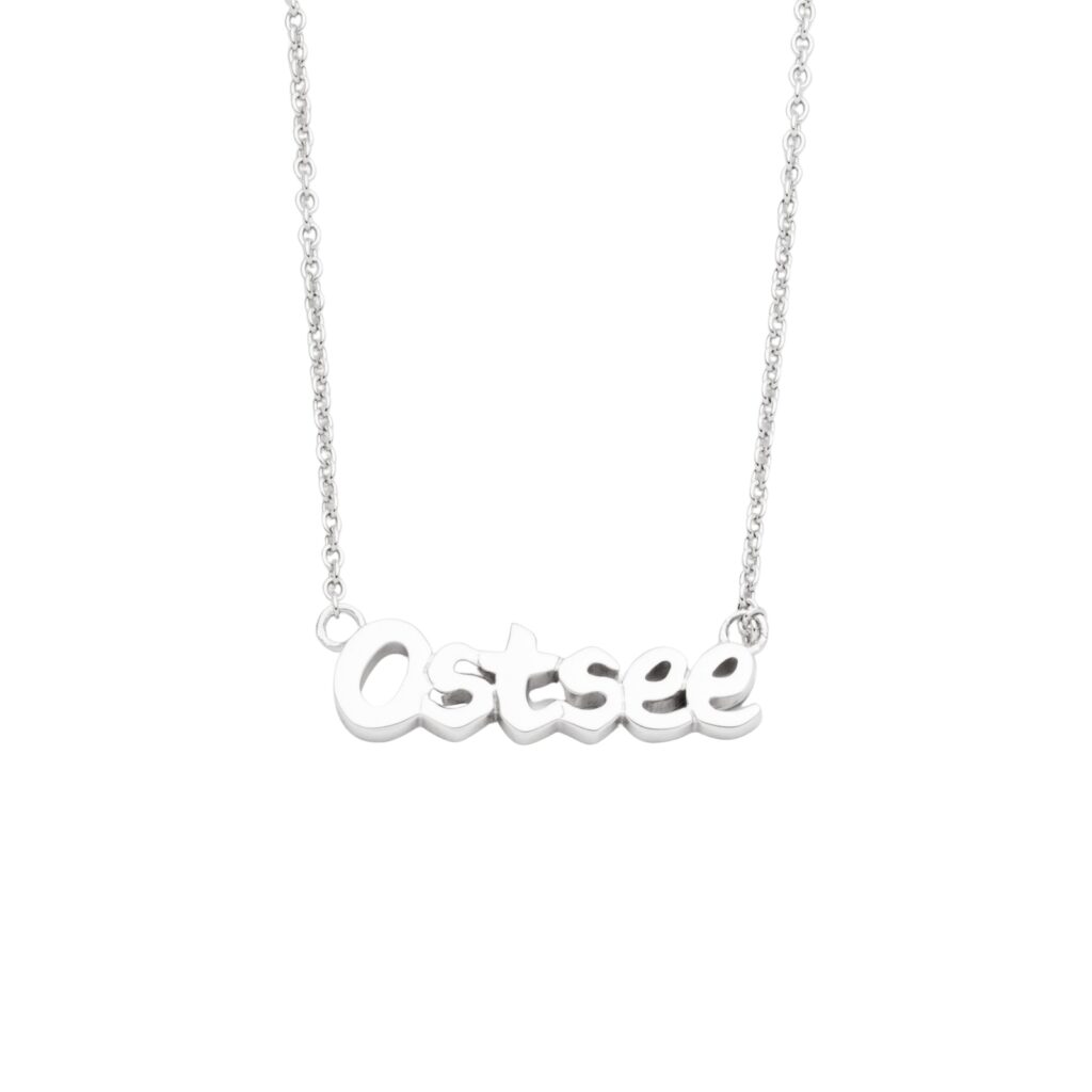 DUR Kette OSTSEE, Silber 925/- rhodiniert 42cm + 3cm Verlängerung (K2899)