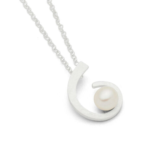 Schmuck Kette TRAUMPERLE Silber 925/- ca 38cm + 8cm (K2442)