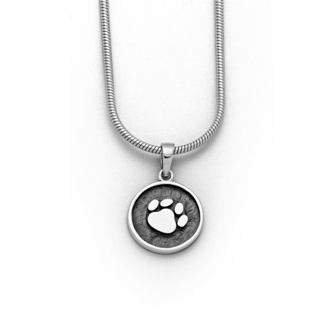 DUR Schmuck Anhänger LUCKY DOG  Silber 925/- rhodiniert (P3656)