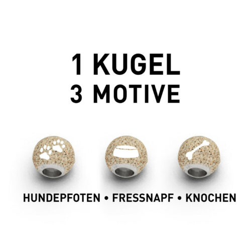 DUR Schmuck Bead LUCKY DOG Silber 925/- rhodiniert (P3413) Wechselperle