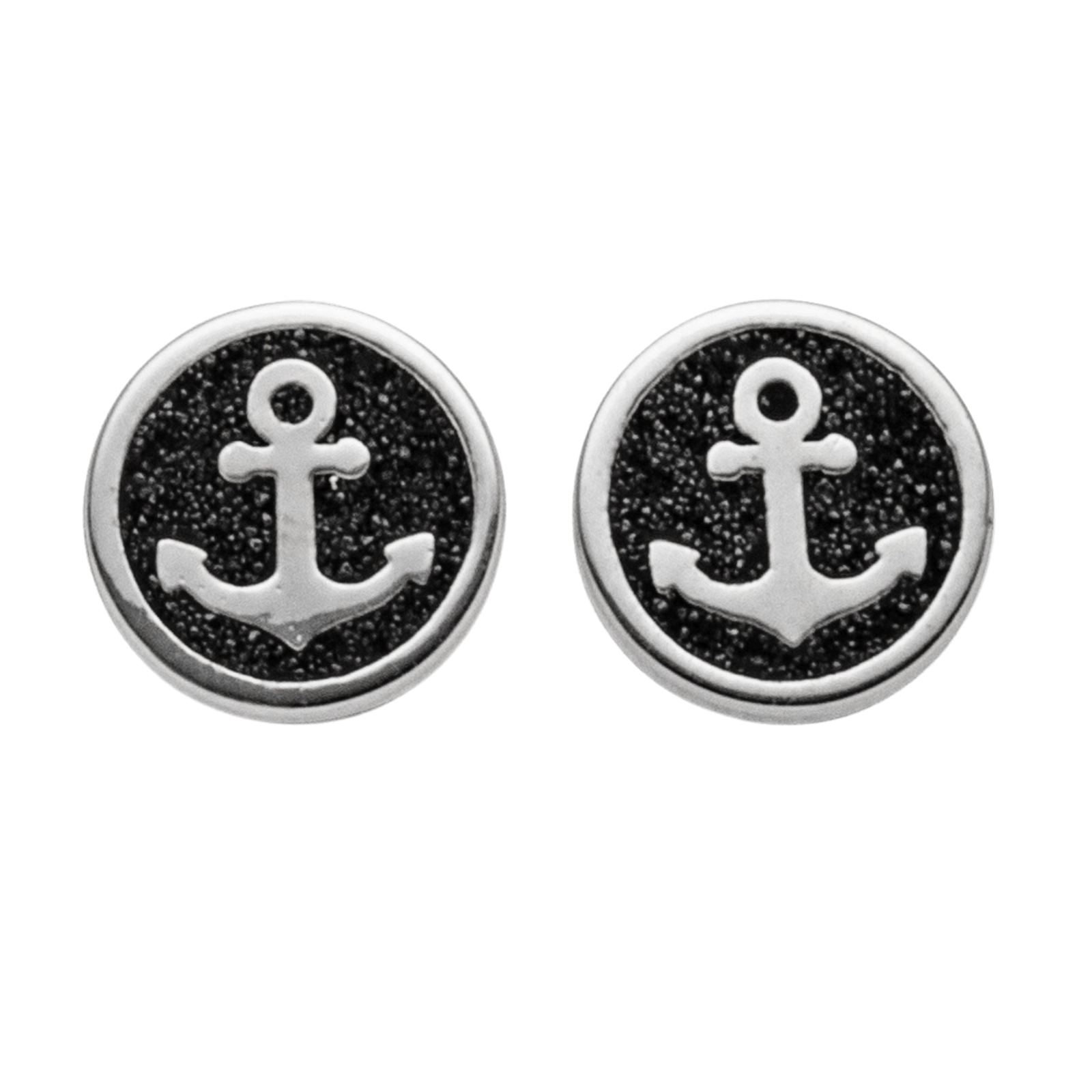 DUR Schmuck Ohrstecker Hoffnung 2.0 Lavasand, Silber 925/- rhodiniert (O5319) – Bild 1