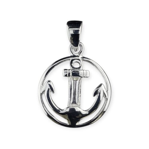 Maritimer Anhänger Anker Silber 925/- 15mm  (PP3252)