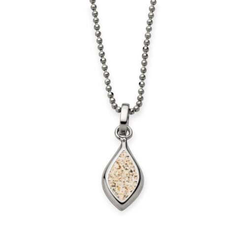 DUR Anhänger LUNEA, Strandsand, Silber 925/- rhodiniert (P4950)