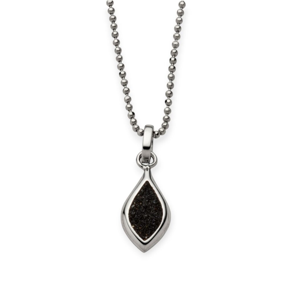DUR Anhänger LUNEA, Lavasand, Silber 925/- rhodiniert (P4951)