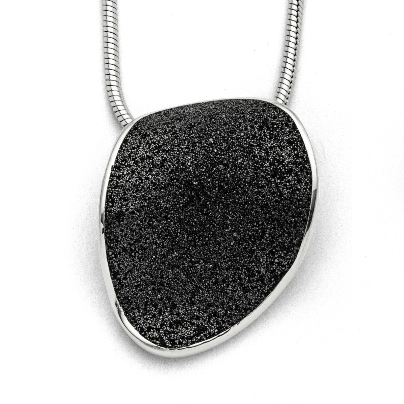 DUR Schmuck Anhänger LAVAINSEL Silber 925/- rhodiniert (P3994) – Bild 1