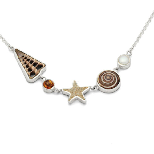 DUR Schmuck Kette STRANDRAUSCH 2.0 Silber 925/- 40cm + 5cm Verlängerung (K2589)