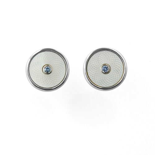 DUR Schmuck Ohrstecker SOMMERWELLEN Perlmutt, Silber 925/-rhod. (O4982)