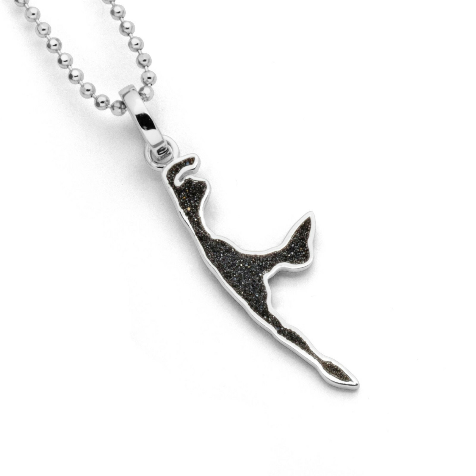 DUR Schmuck Unisex Anhänger MEIN SYLT Lavasand, Silber 925/- rhodiniert (P3010) – Bild 1