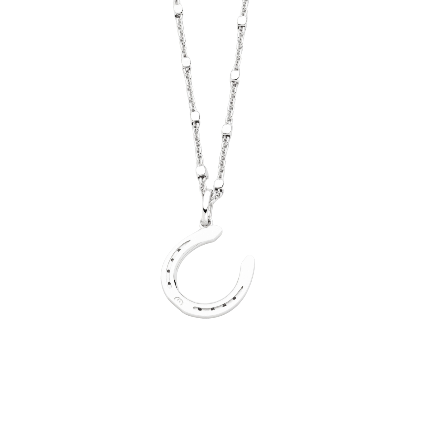 DUR Schmuck Anhänger HUFEISEN Silber 925/- rhodinert (P4527) – Bild 1