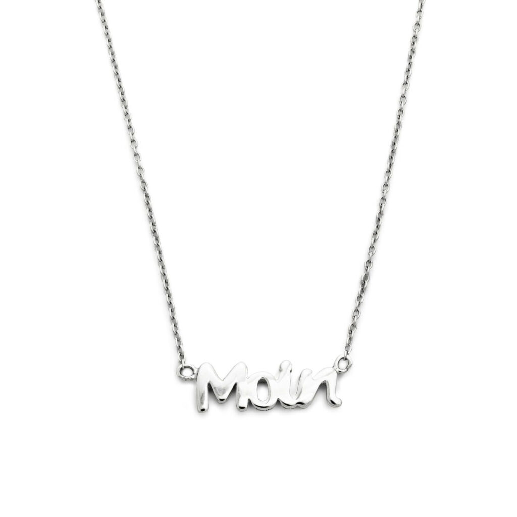 DUR Schmuck Kette MOIN Silber 925/- rhod. ca 41cm + 4,5cm  (K2468)