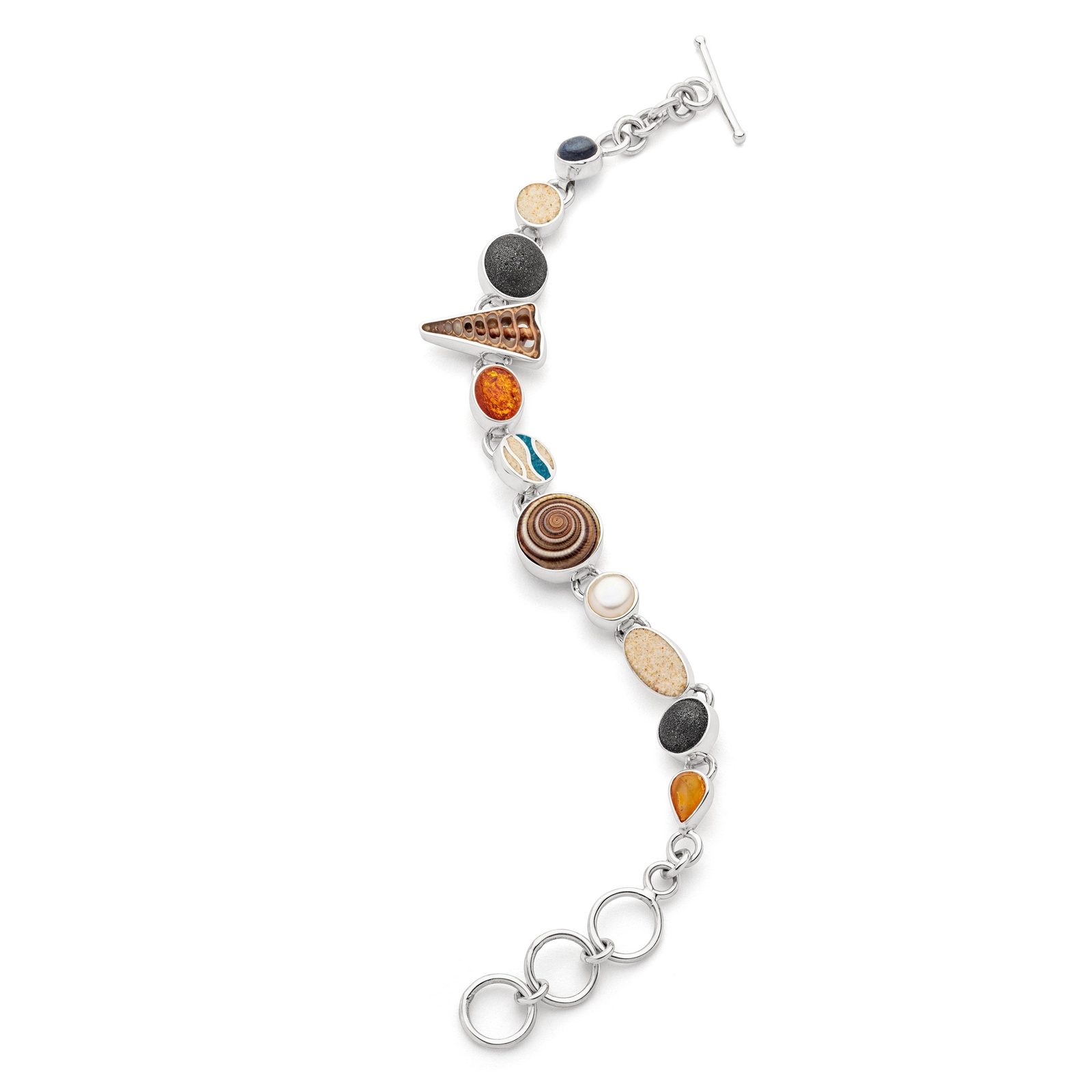 DUR Armband STRANDRAUSCH 6.0 Silber 925/- ca.16cm + 3cm Verlängerung (A1871) – Bild 1