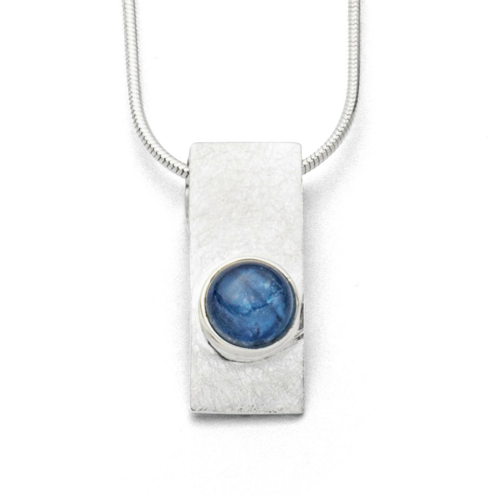 DUR Schmuck Kette BETTY blau, Kyanit, Silber 925/- ca 42cm (K2518) – Bild 1