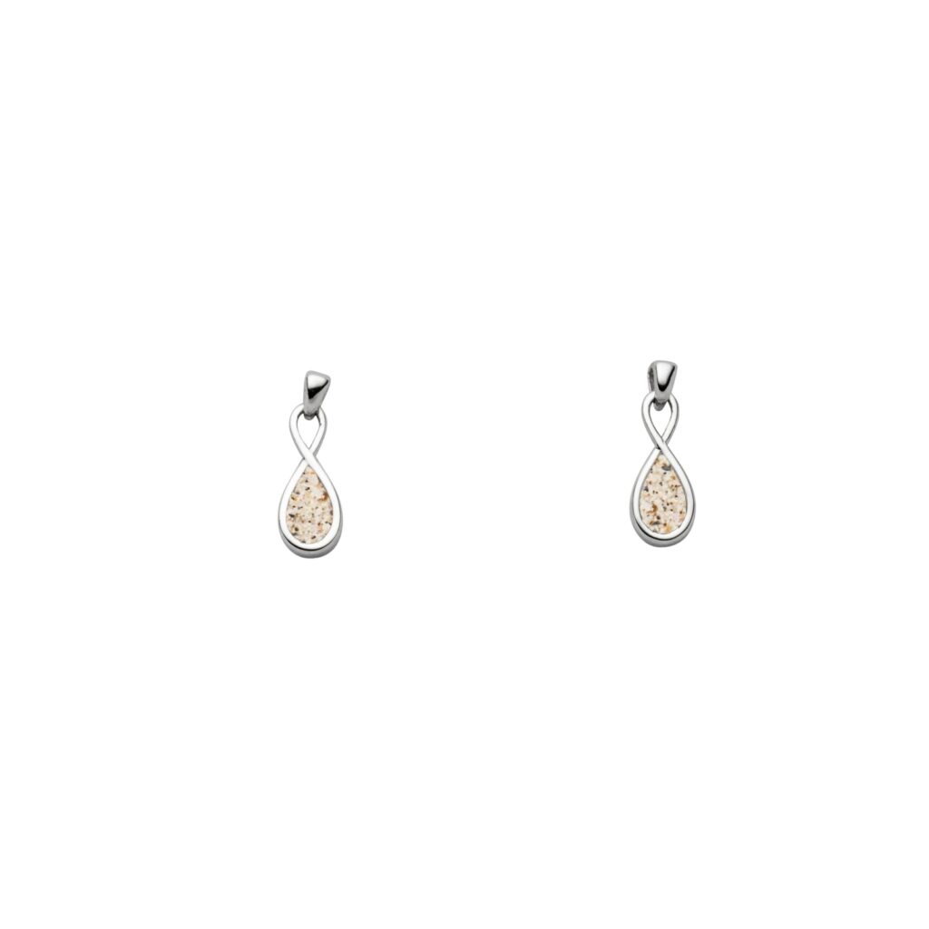 DUR Schmuck Ohrring FOREVER, Strandsand, Silber 925/- rhod. (O5550)