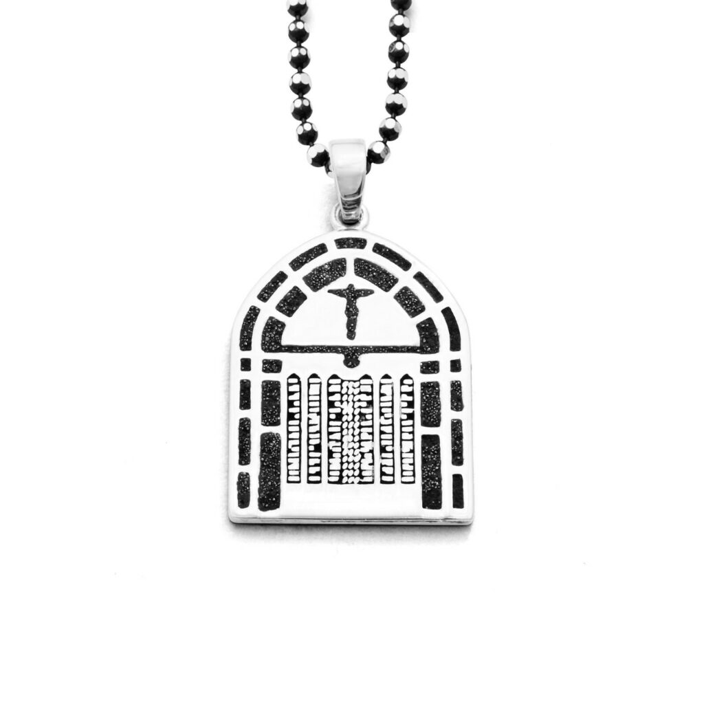 DUR Schmuck Anhänger THESENTÜR Silber 925/- rhodiniert ( P3057 )