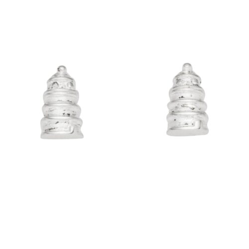 DUR Schmuck Ohrstecker LEUCHTTURM, Silber 925/- (O5290) 11mm x 6,2mm