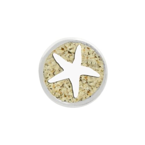 DUR Schmuck Schiebeelemente STRANDSAND für Wickelarmband, Silber 925/- rhodiniert