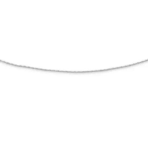 DUR Schmuck mittlere Haferkornkette Silber 925/- (1,2mm) K2092