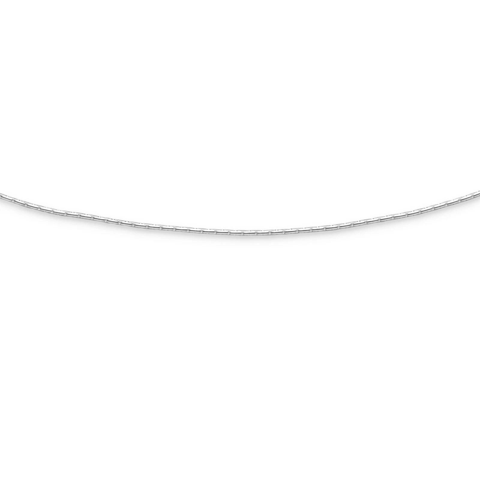 DUR Schmuck mittlere Haferkornkette Silber 925/- (1,2mm) K2092