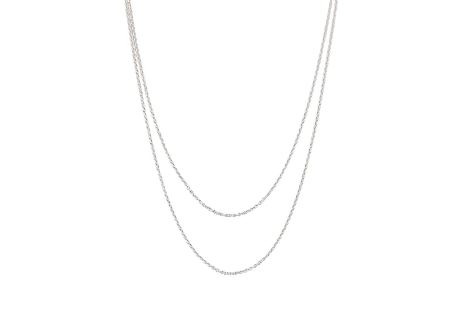 Zierliche Ankerkette rund Silber 925/- SK1051, SK1052, SK1053