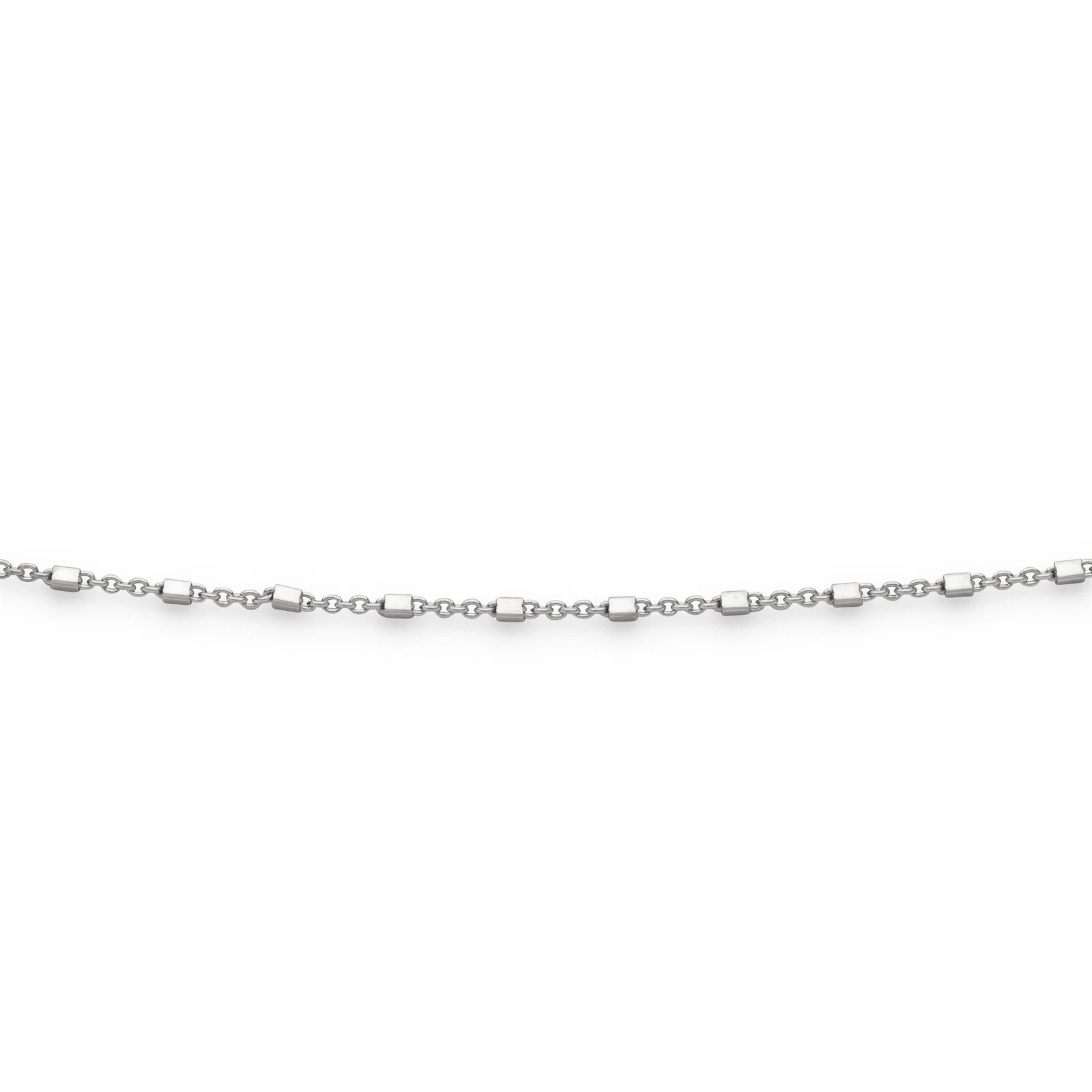 DUR Schmuck Kette FANTASIE 1,2 mm Silber 925/- rhodiniert (K3031) – Bild 1