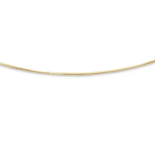 DUR Schmuck Schlangenkette Silber 925/- 1 micron vergoldet Länge wählbar (K2904)