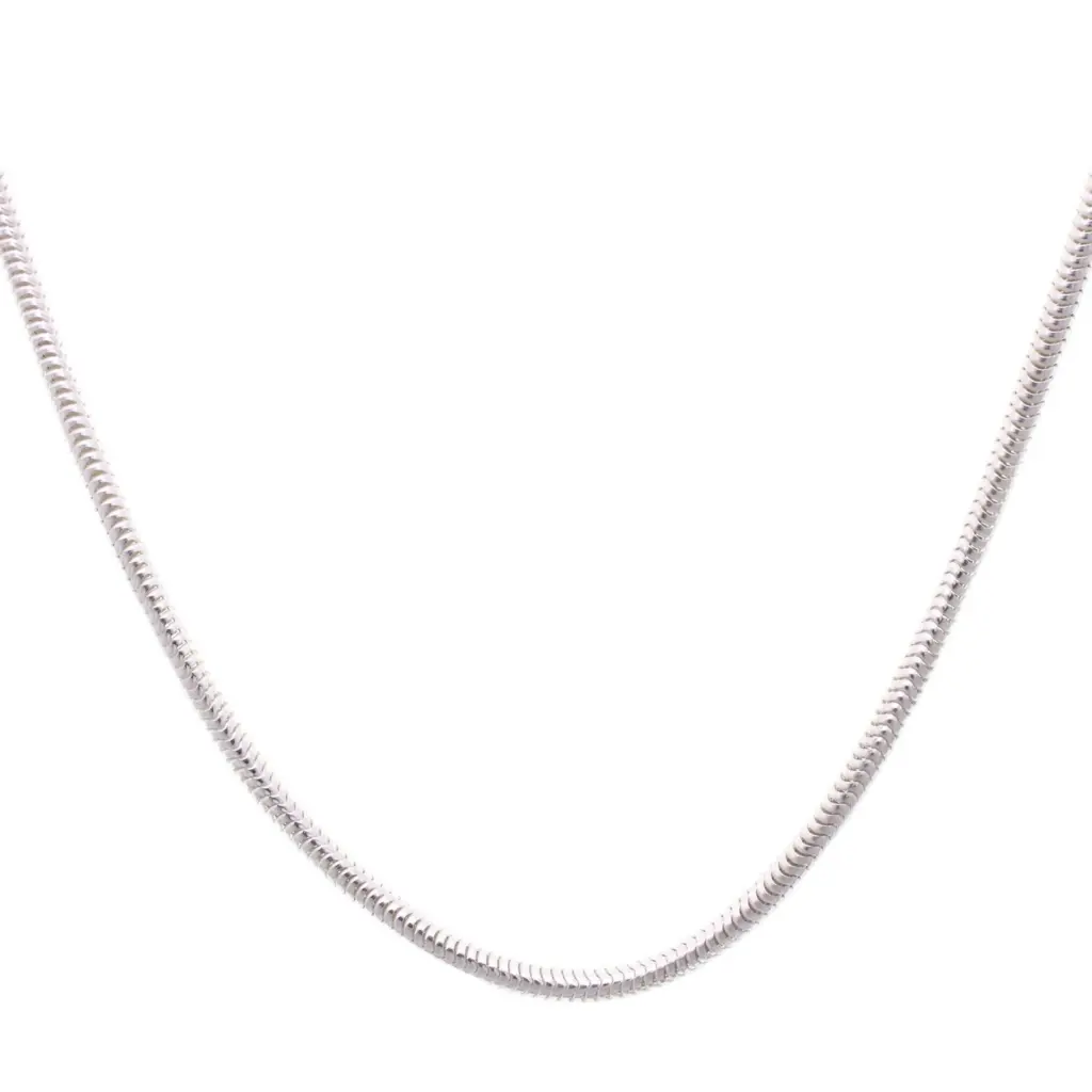 DUR Schmuck Schlangenkette Silber 925/- 45cm (1,2mm) K1994
