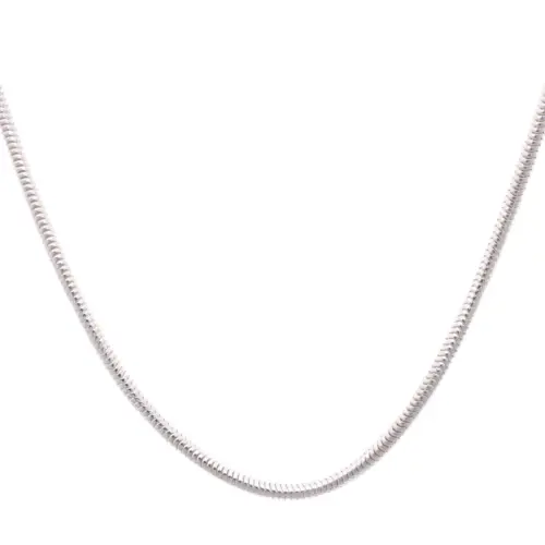 DUR Schmuck Schlangenkette Silber 925/- 45cm (1,2mm) K1994