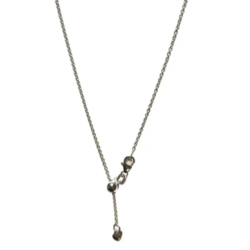 Ankerkette mit Herz, Silber 925/- SK1001, SK1002 Länge stufenlos einstellbar