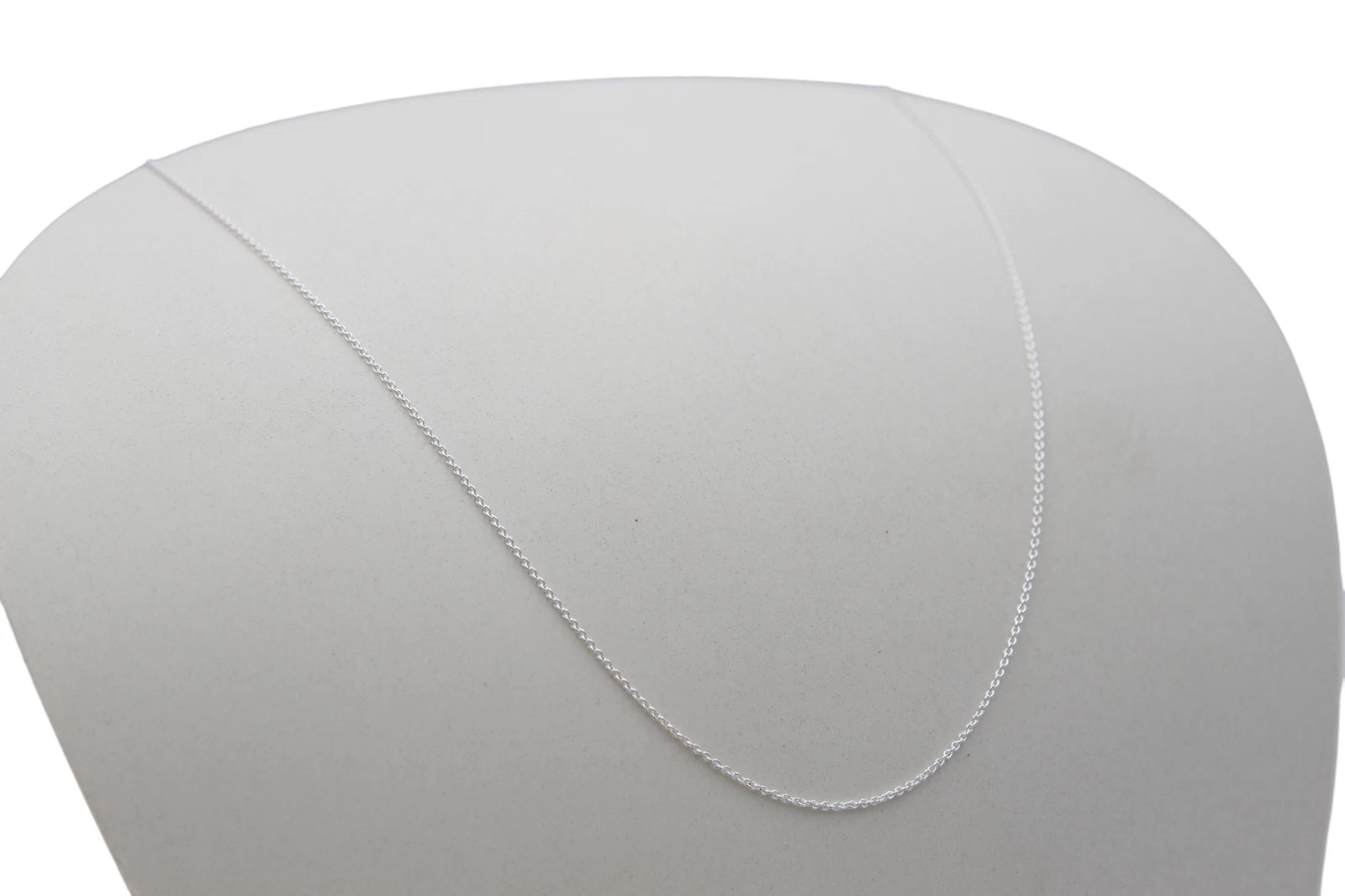 Zierliche Ankerkette rund Silber 925/- SK1051, SK1052, SK1053