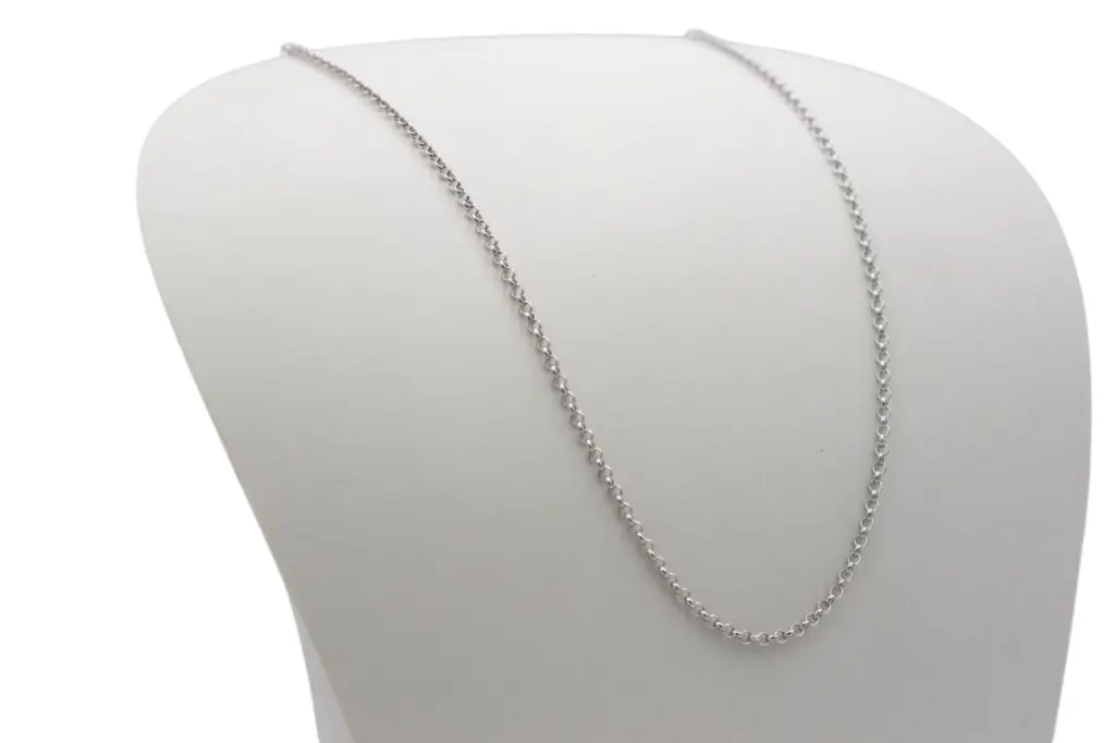 Ankerkette mit Herz, Silber 925/- SK1001, SK1002 Länge stufenlos einstellbar