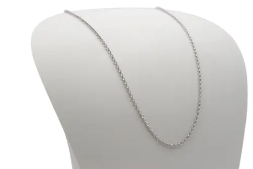 Ankerkette mit Herz, Silber 925/- SK1001, SK1002 Länge stufenlos einstellbar