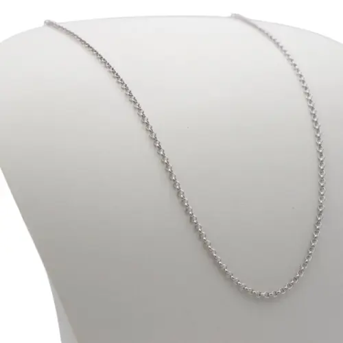 Ankerkette mit Herz, Silber 925/- SK1001, SK1002 Länge stufenlos einstellbar – Bild 2