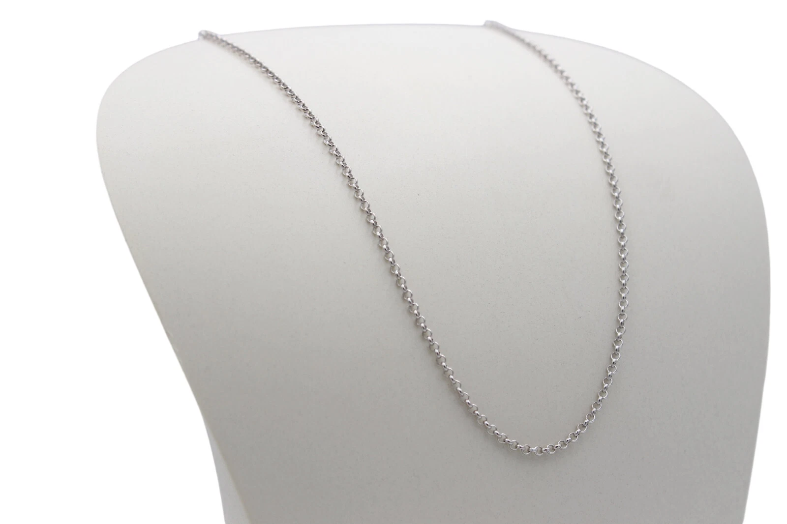 Ankerkette Zirkonia, Silber 925/- SK1011, SK1012 - Länge stufenlos einstellbar – Bild 3