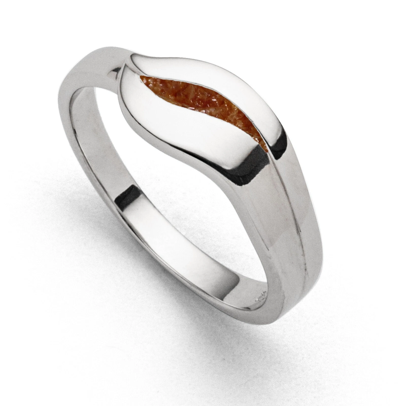 DUR Schmuck Ring SILBERSCHWEIF Bernstein Silber 925/-rhodiniert ( R5702) – Bild 1