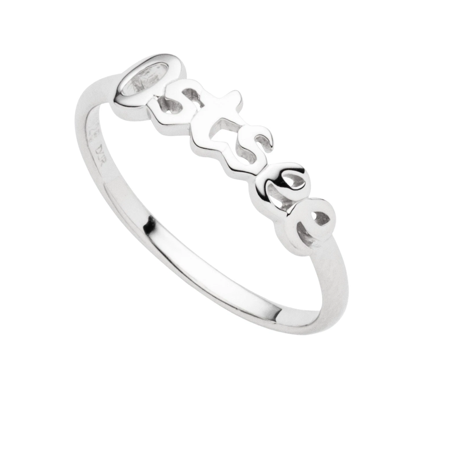 DUR Schmuck Ring OSTSEE, Silber 925/- rhodiniert (R5943 ) – Bild 1