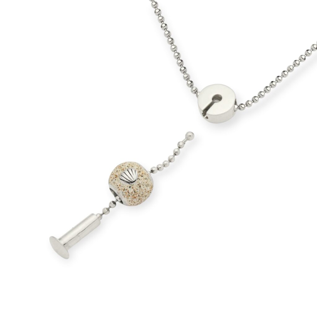 DUR Schmuck Adapter Kette für Beads Silber 925/-rhodiniert, 42cm, K2467