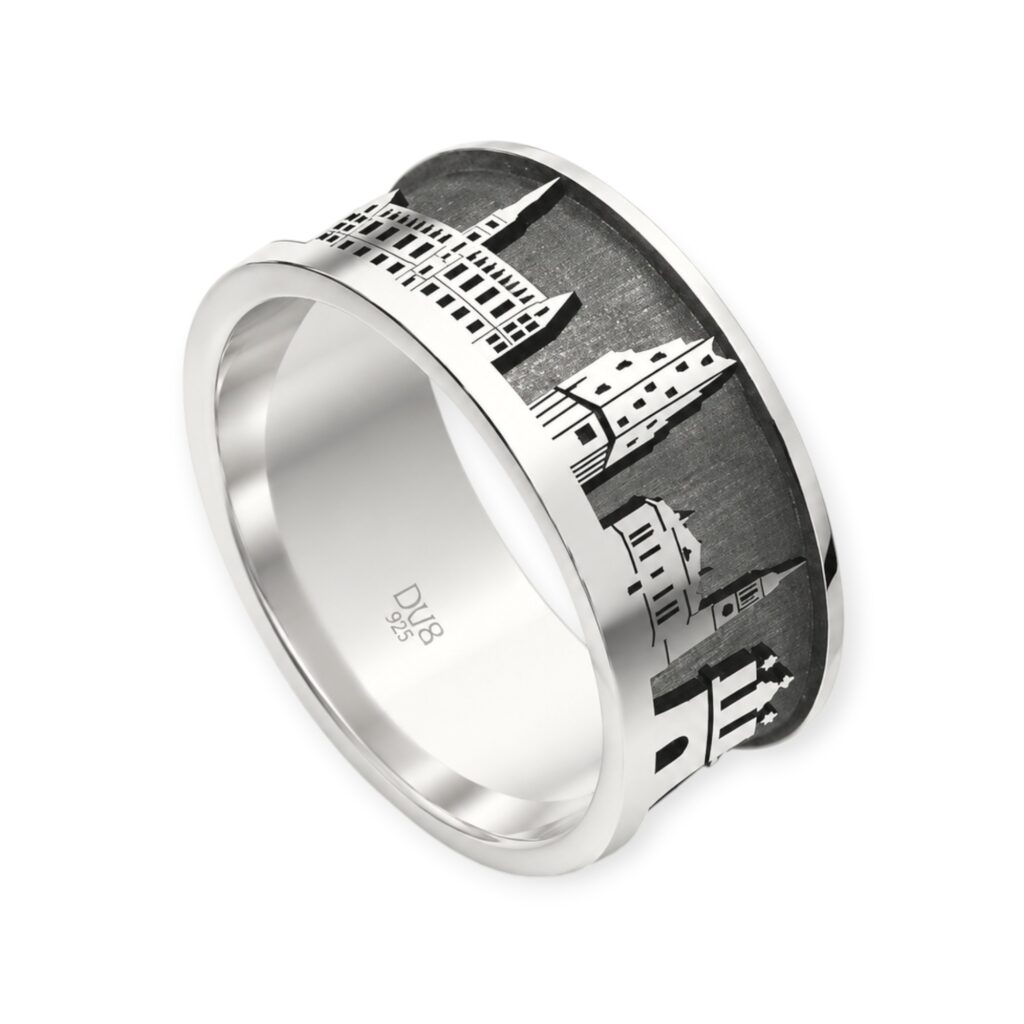 Ring "Hamburg" Stadtring dunkel Art.Nr. R5414