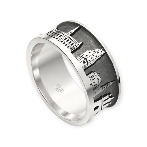 Ring "Hamburg" Stadtring dunkel Art.Nr. R5414