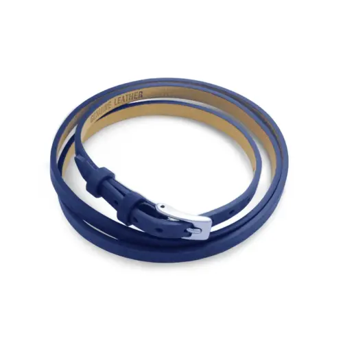 DUR Schmuck Wickelarmband, Lederarmband Farbe wählbar 58cm (A1586) 62cm (A1704)