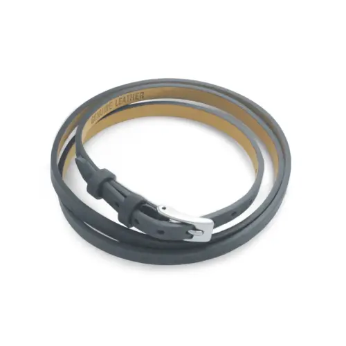 DUR Schmuck Wickelarmband, Lederarmband Farbe wählbar 58cm (A1586) 62cm (A1704)