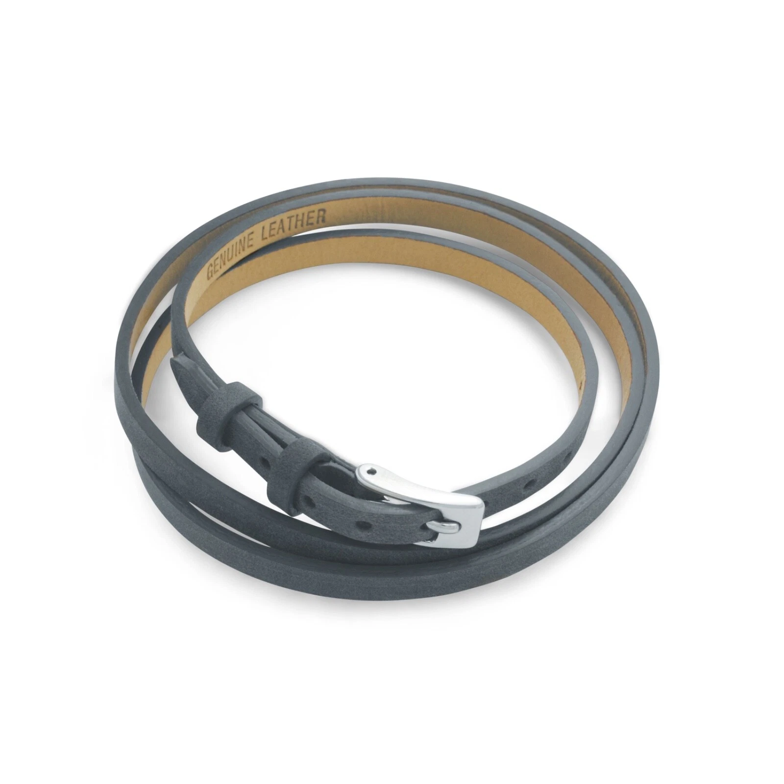 DUR Schmuck Wickelarmband, Lederarmband Farbe wählbar 58cm (A1586) 62cm (A1704) – Bild 5