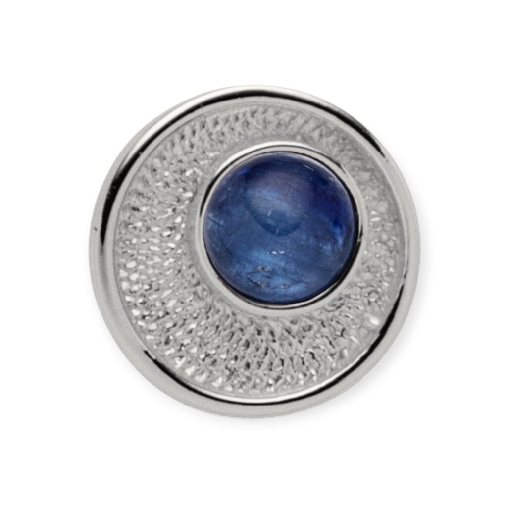 DUR Element MEERESSTRUDEL Kyanit, Silber 925/- rhodiniert F424