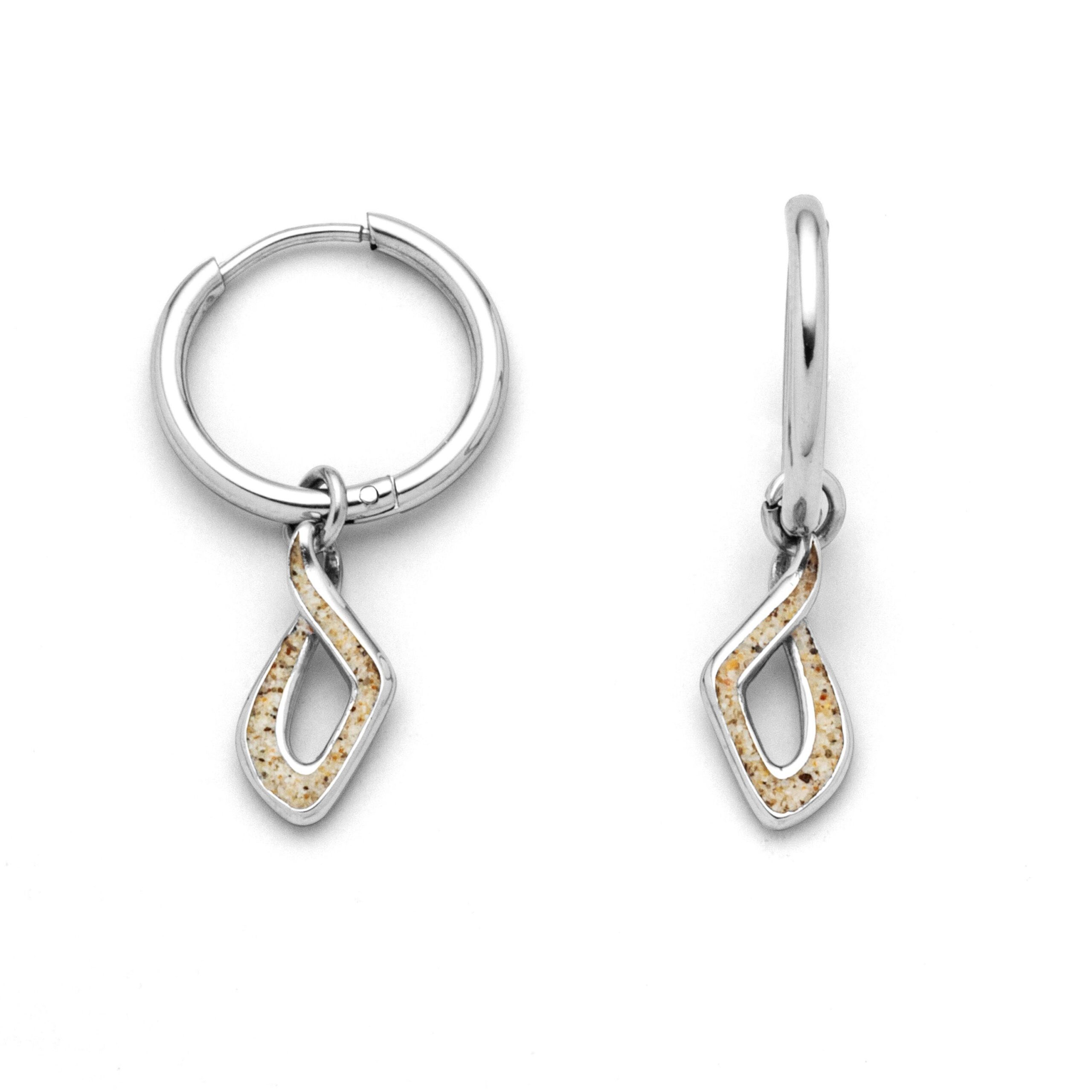 DUR Schmuck Creole FOREVER Strandsand, Edelstahl STE1009SA – Bild 1